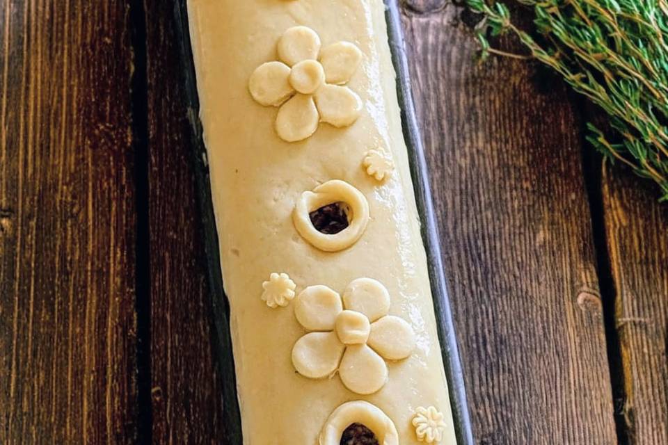 Pâté en croûte maison au foie