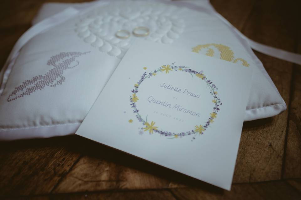 Faire part de Mariage J & Q