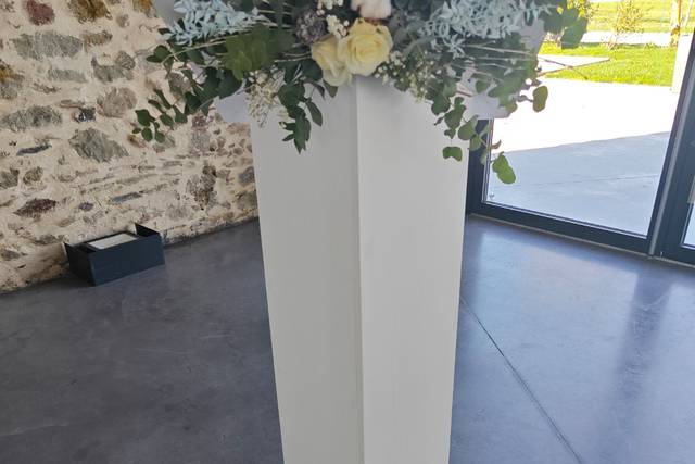 Déco florale Pupitre