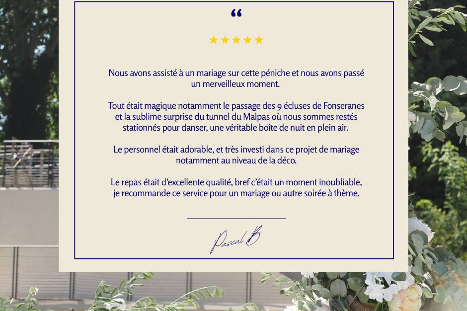 Commentaire Mariage
