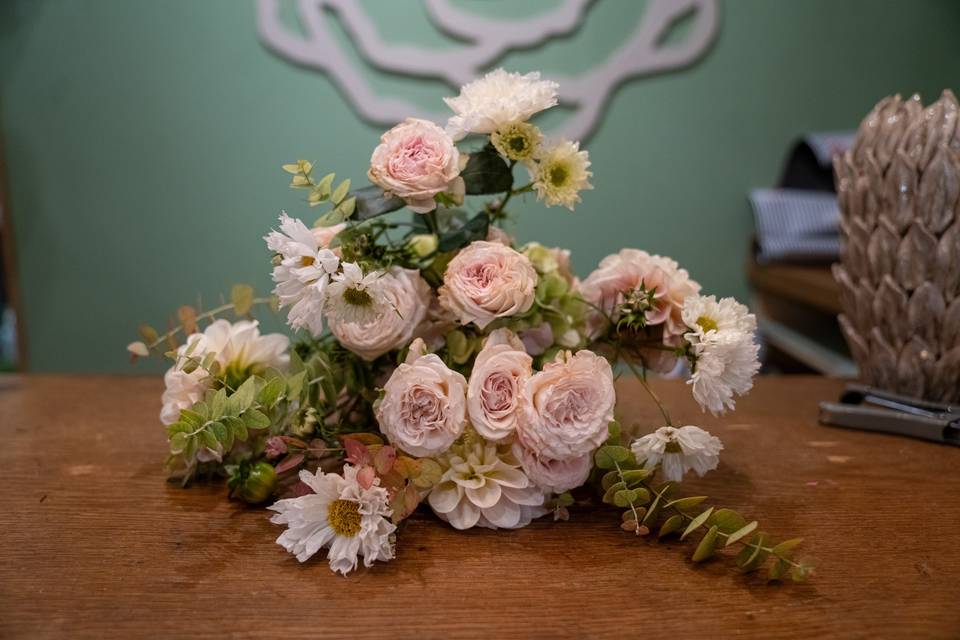 Fleurs sur table