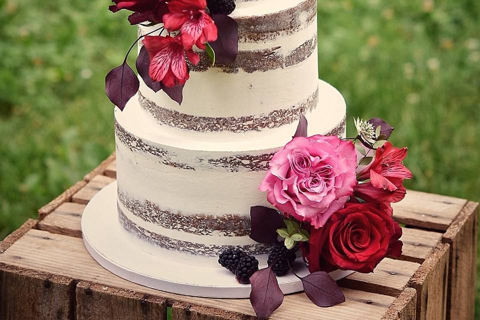 Semi Naked Cake