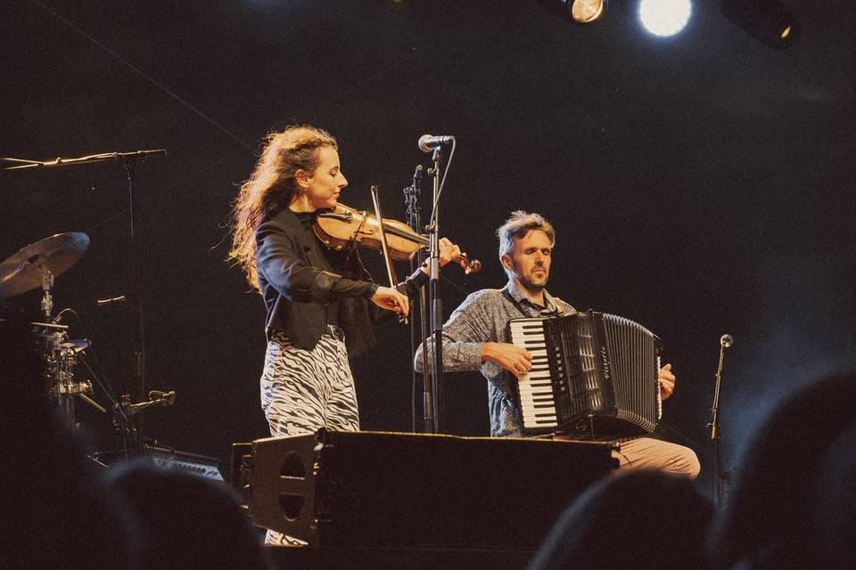 Sur scène