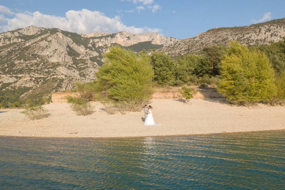 Lac de Sainte Croix (drone)