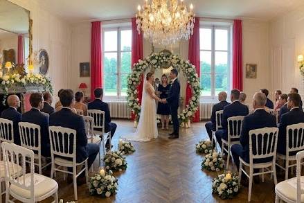 Cérémonie en intérieur