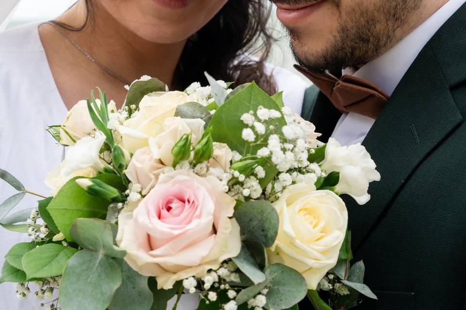 Photo des mariés