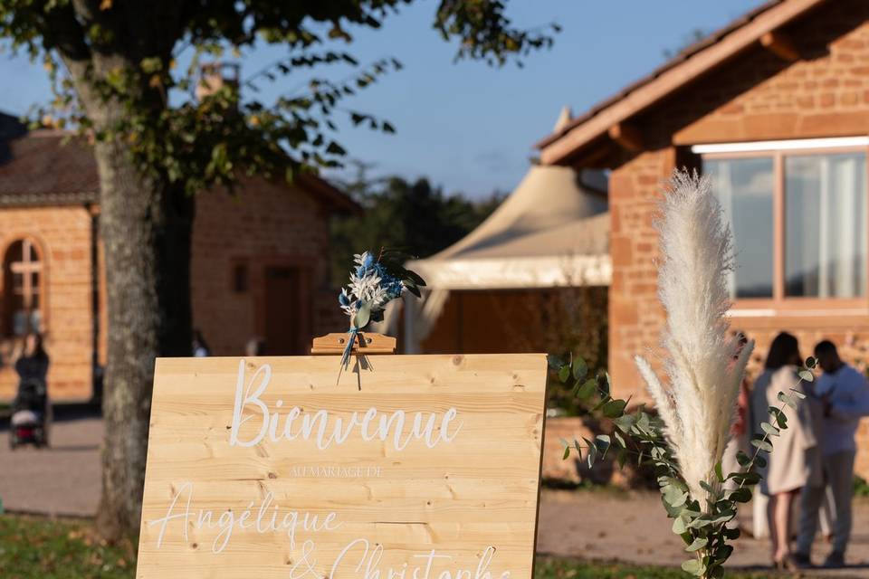 Panneau de Bienvenue