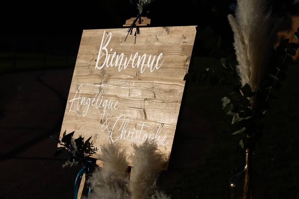 Panneau de Bienvenue