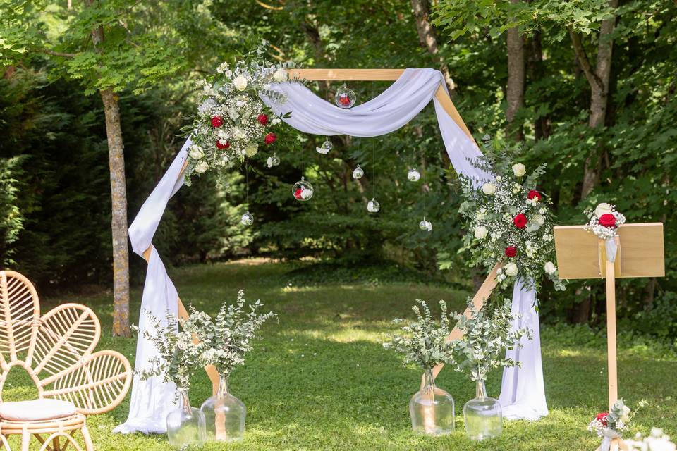 Décor de cérémonie