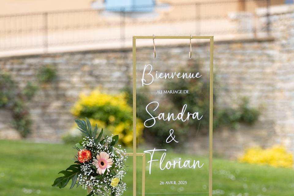 Panneau de Bienvenue