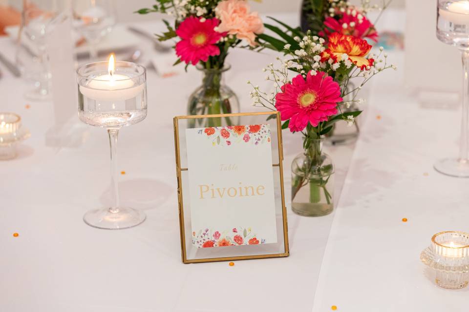 Décor de table