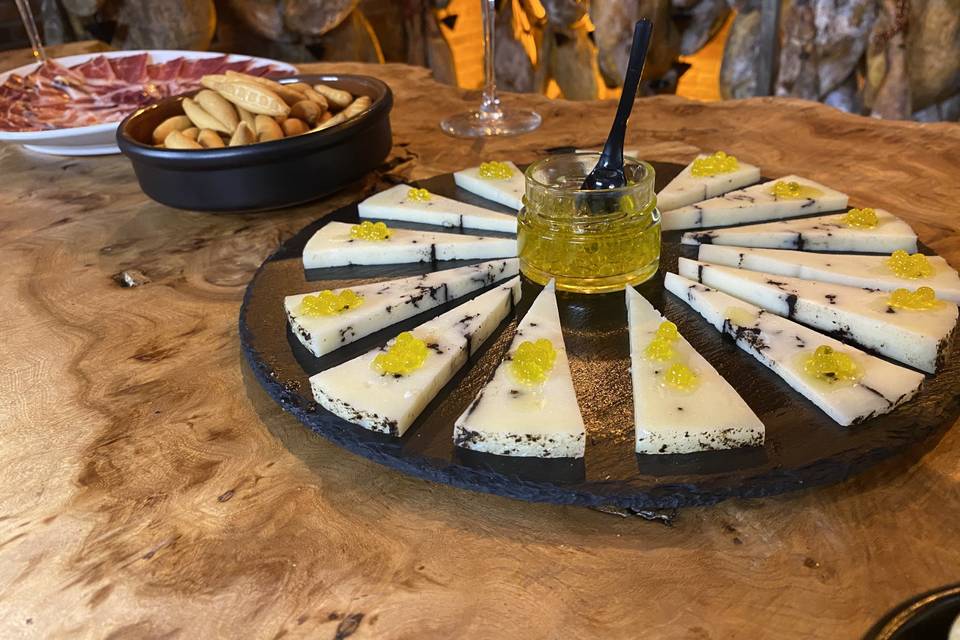 Fromage manchego aux truffes