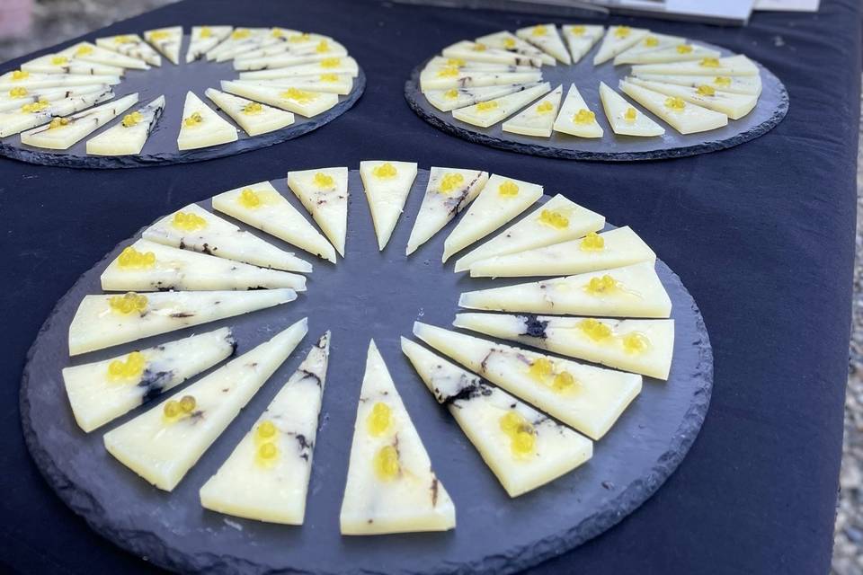 Manchego- caviar