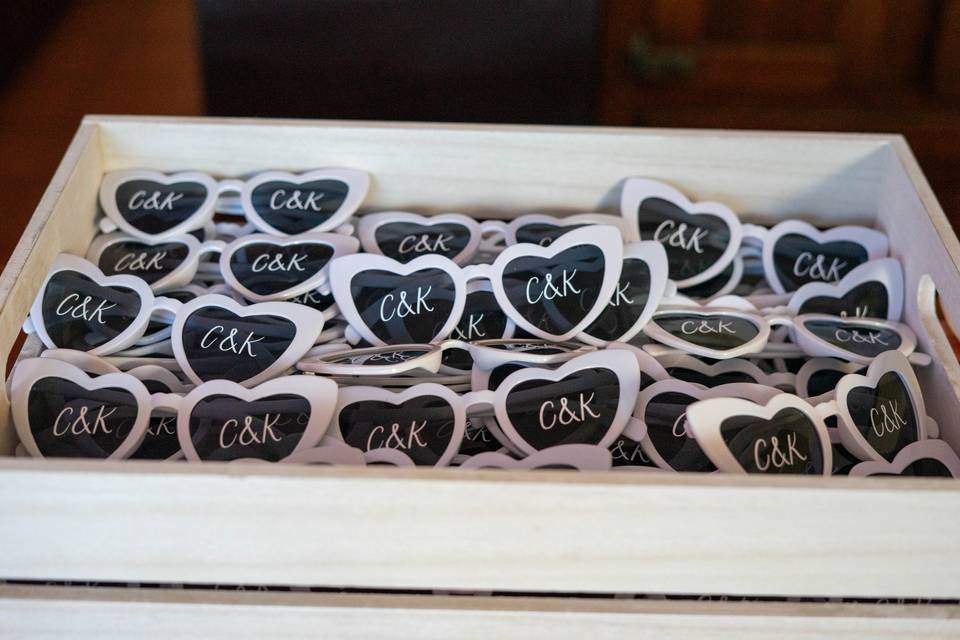 Lunette avec personnalisation