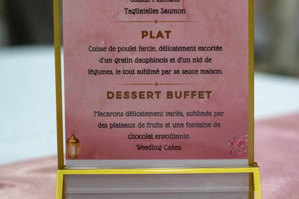 Porte menus