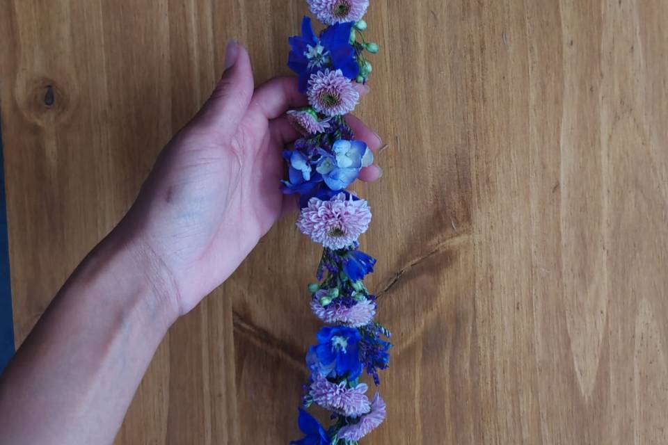 Couronne florale