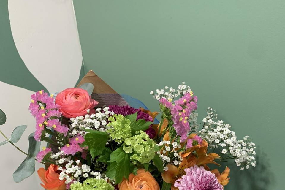 Bouquet de fleurs fraiches