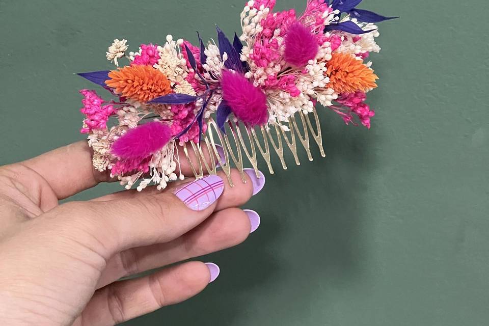 Peigne floral