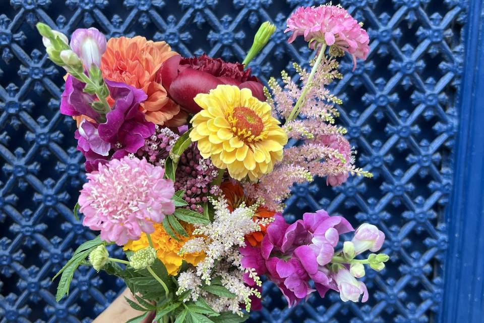 Bouquet de mariée été