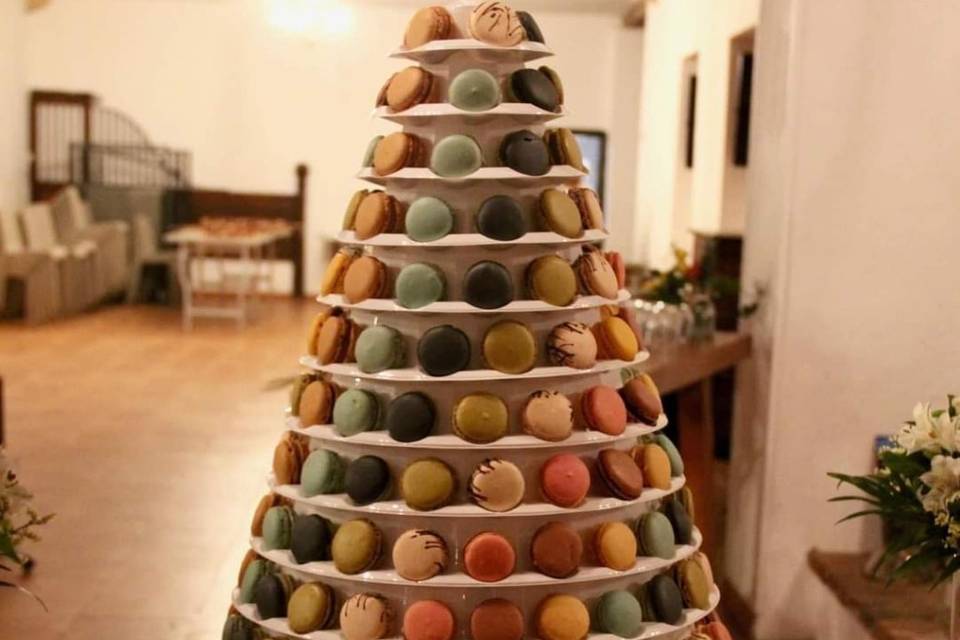 Pyramide de macaron