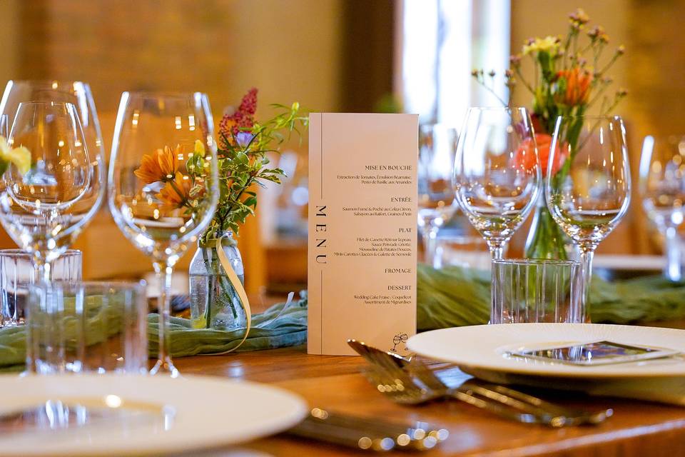 Menu traiteur suro