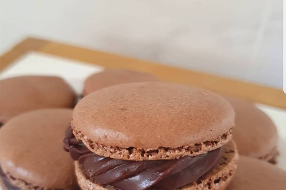 Macarons chocolat