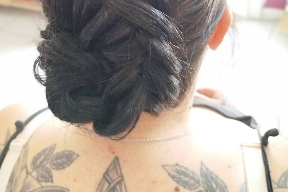 Chignon invitée