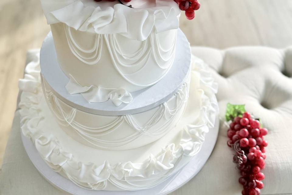 Vintage cake raisin