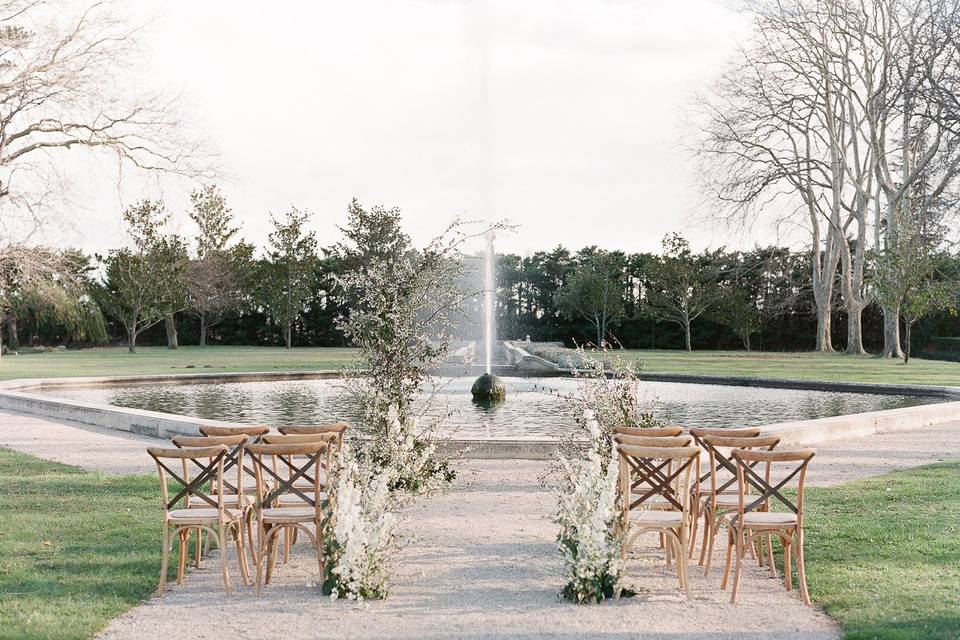 Cérémonie de mariage intimiste