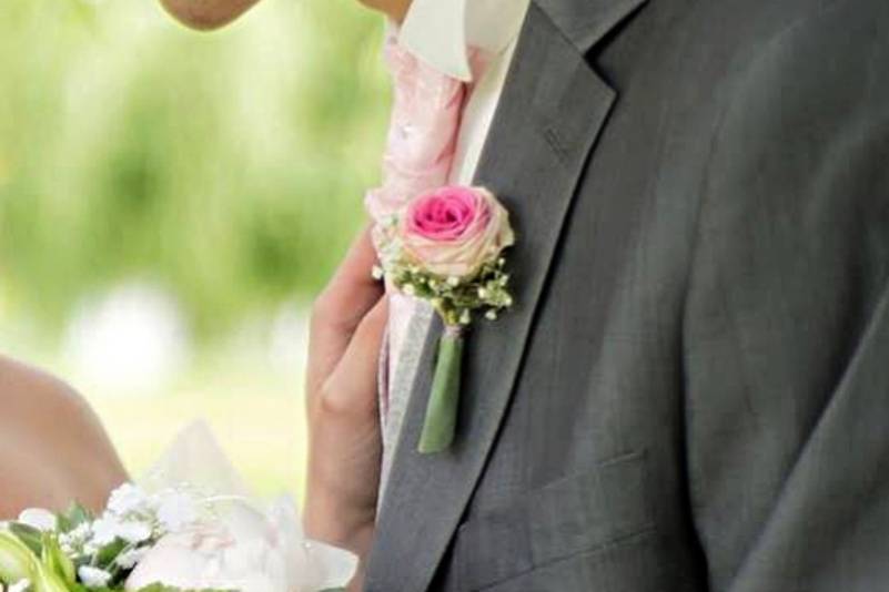 Boutonnière du marié