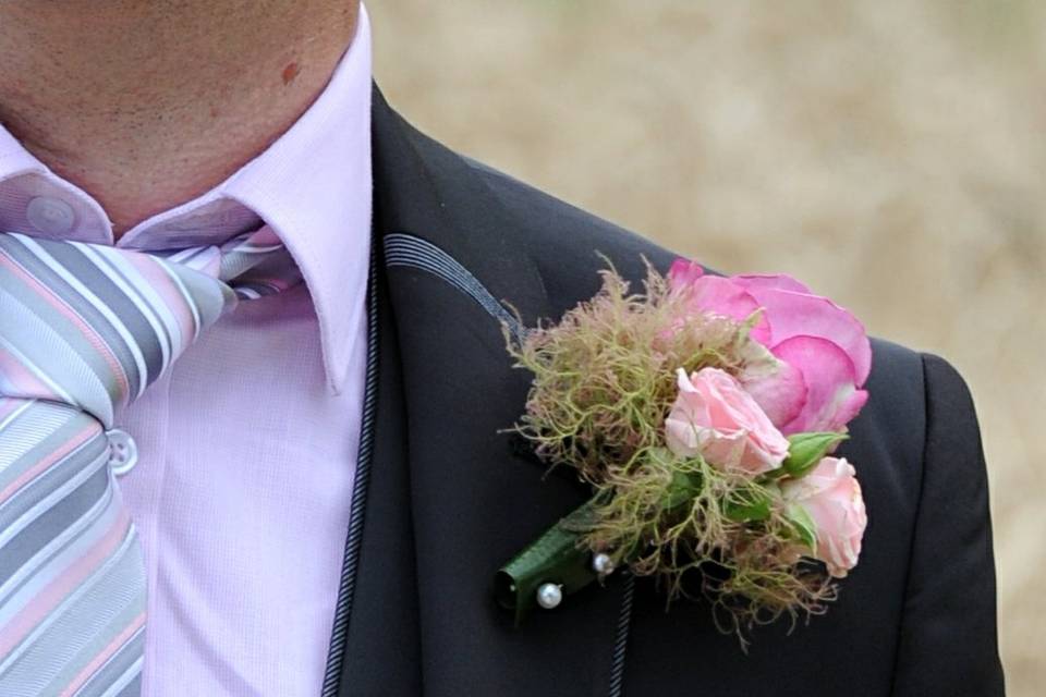 Boutonnière du marié