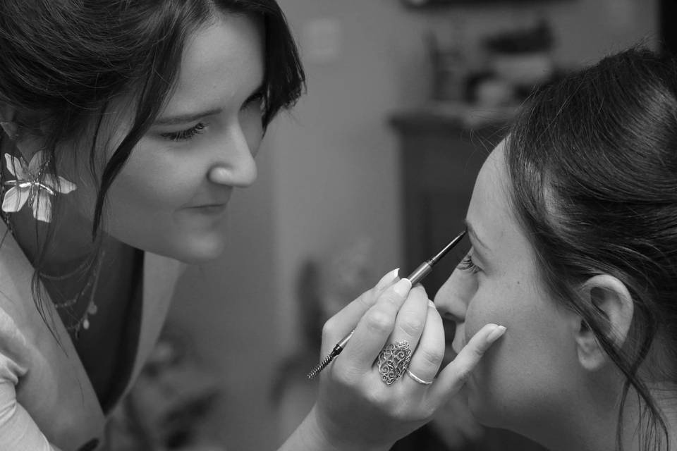 La mise en beauté