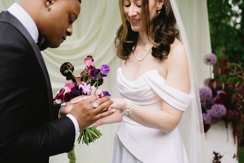 Maquillage et coiffure mariée