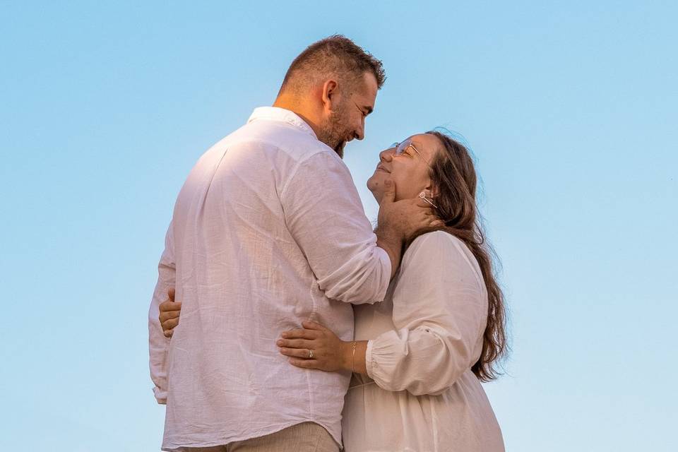 Mariage lac elopement