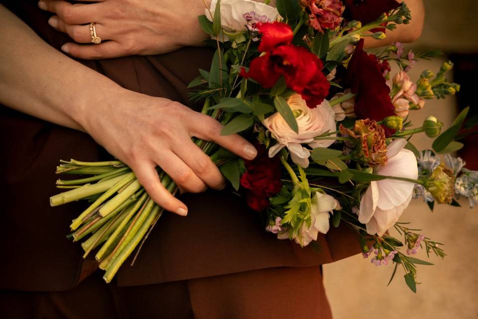 Mariage close up