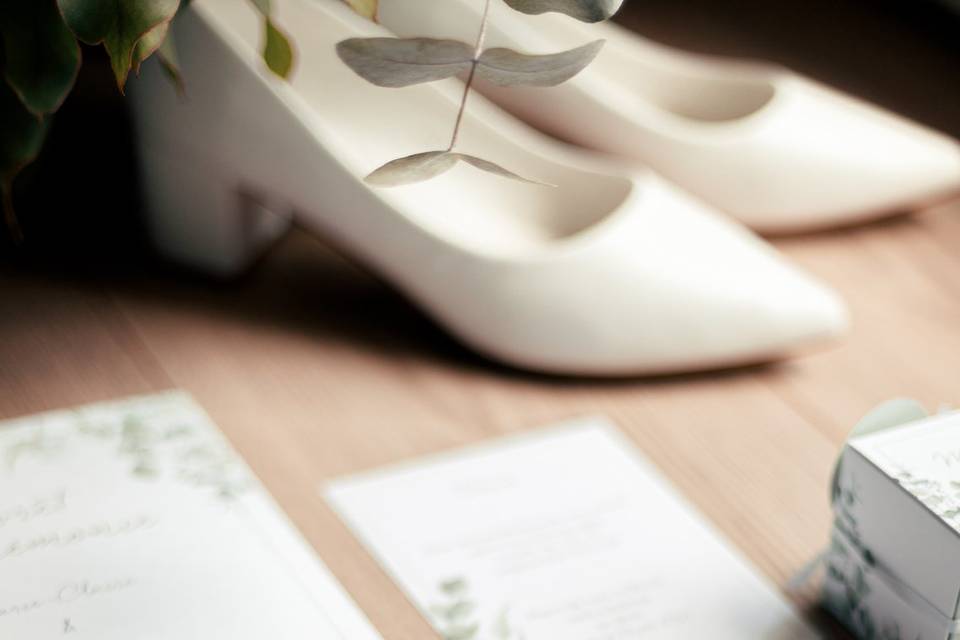 Flat lay de mariage, Corrèze