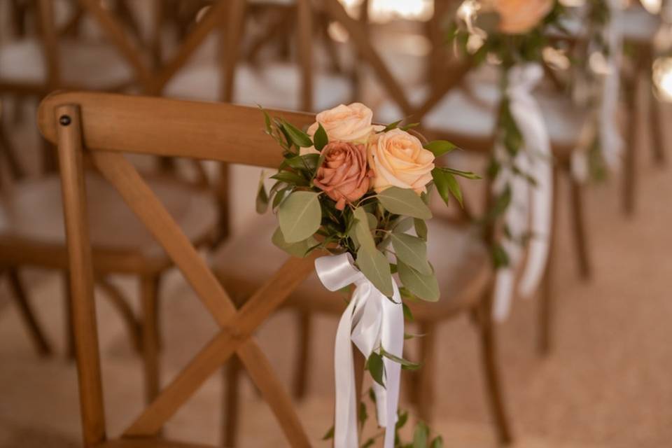 Chaises florale