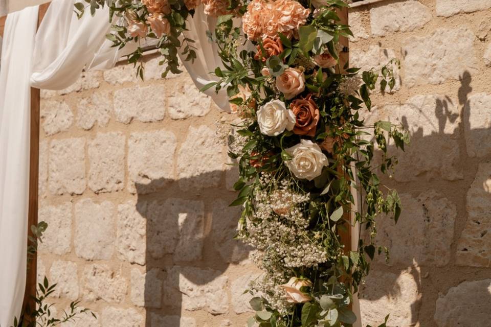 Motif fleurie