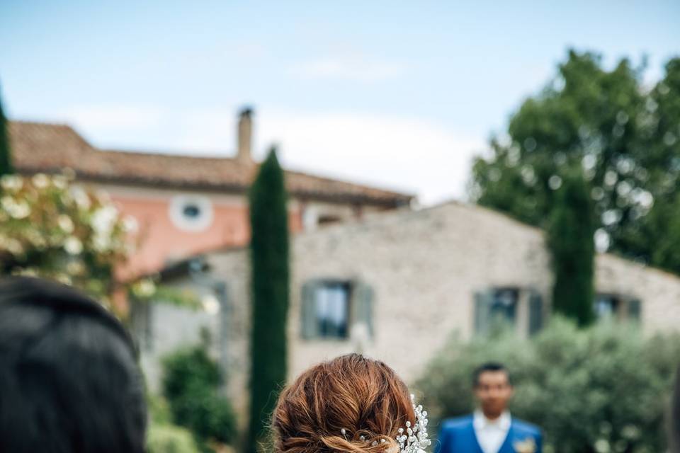 Arrivée de la mariée