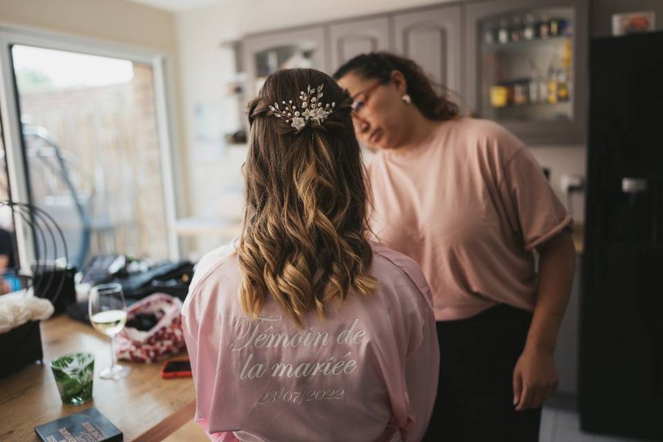 Petite coiffure invité