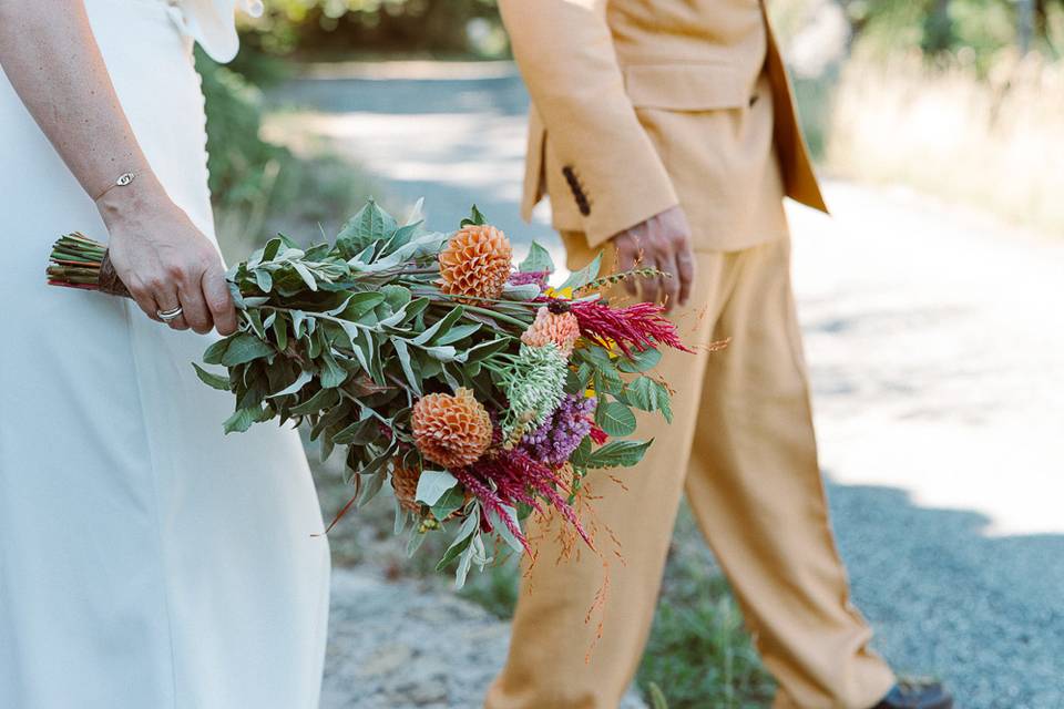 La mariée au bouquet