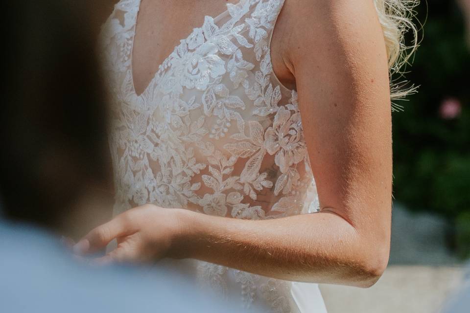 Portrait de la mariée
