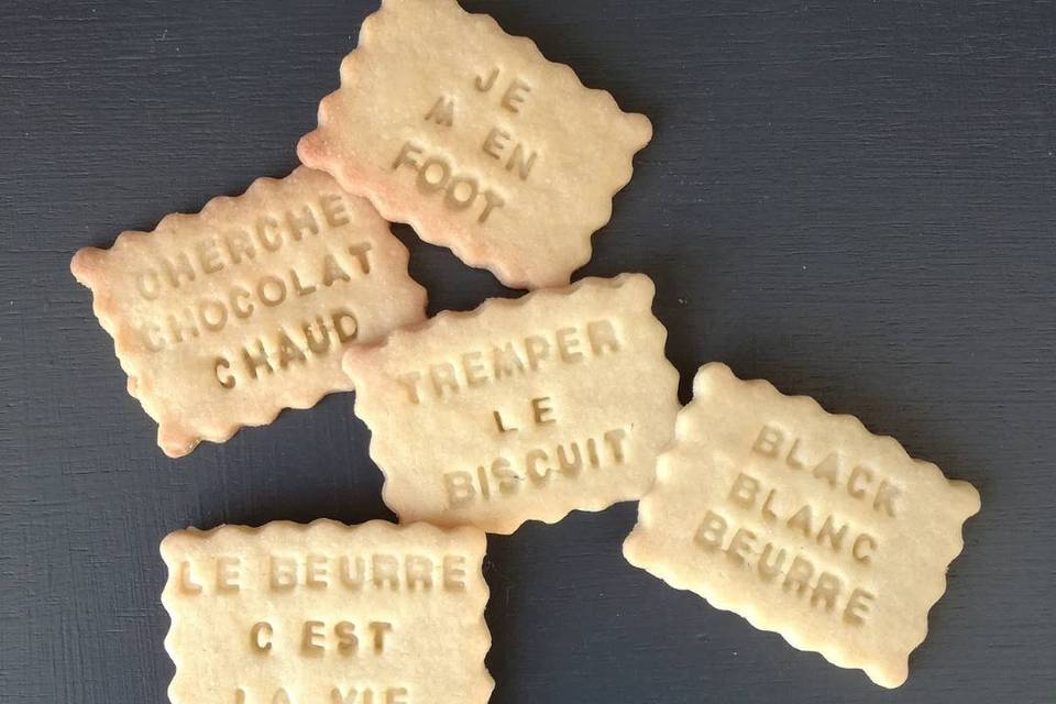 Biscuits à messages