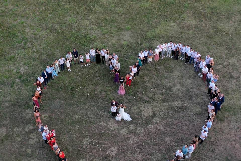 Drone mariage