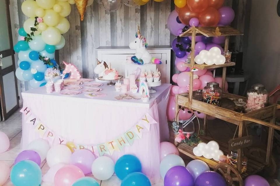 Anniversaire licorne 4 Mars 21