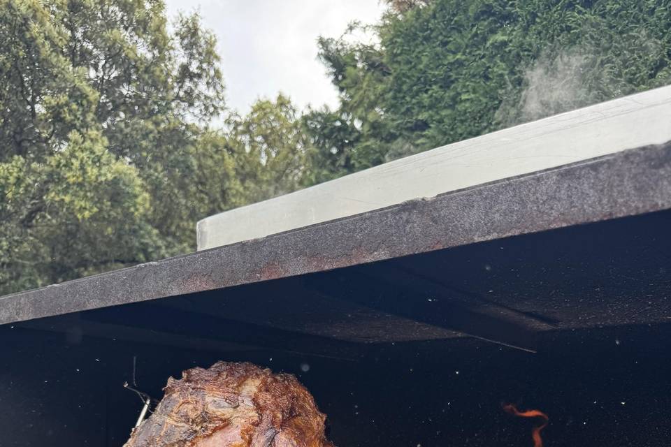 Taureau à la broche