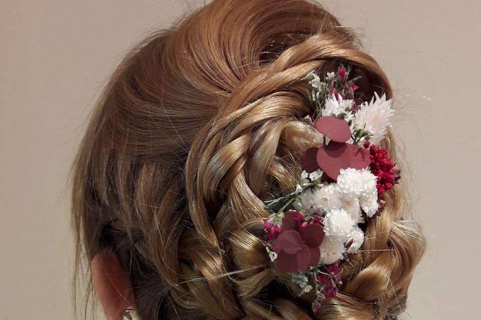 Chignon champêtre