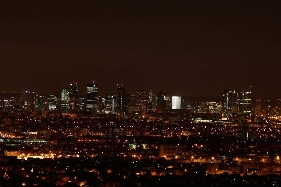 La Défense vu du Moulin