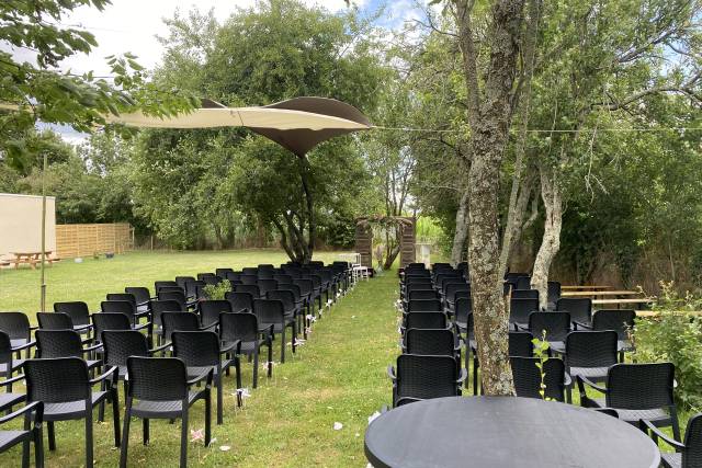 Espace Réception côté jardin