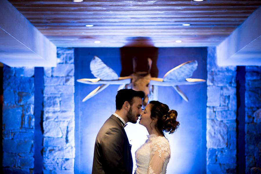 Mariage d'hiver à Megève